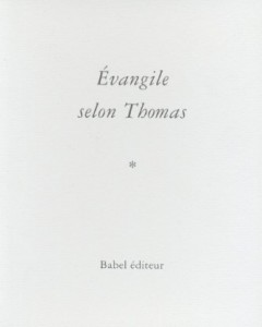 Évangile selon Thomas